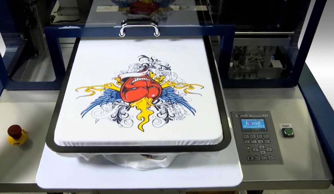 Цифровая печать на одежде на принтере